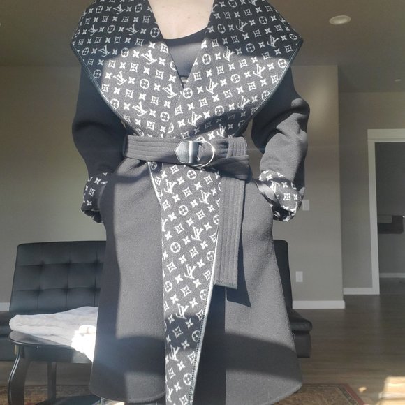 Louis Vuitton | Jackets u0026 Coats | Hooded Wrap Coat | Poshmark